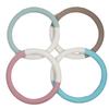 Steering Wheel Blossom Size for Move Soft Light Regular Steering Wheel Care Star Cover, Bicolor, Pink, Cute, Pastel, Two-tone, Leather, S, Stylish,