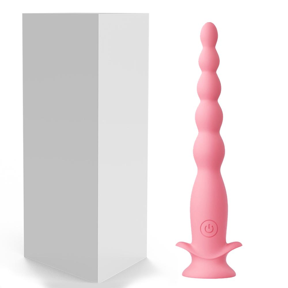 Anal Plug Sex Toys G-Spot Clitoris Vibrator for Women Anal Beads Clitoris Stimulation Butt Plug Beginner Female Masturbation