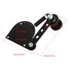 Motorrad Kettenspanner Spannrolle Langlebig Professionell Schwarz Praktisch Für 49cc 66cc 80cc 2-Takt Motor Motor Motorisiertes Fahrrad