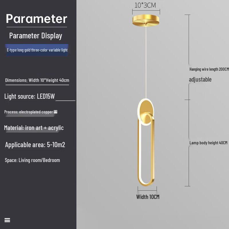 UOSU Modern Luxury Pendant Light