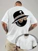 Unisex Trendy Graphic Tshirt With Bucket Hat And Sunglasses Print Perfect For Summer Streetwear Tshirts From Trendy Brands