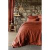 "Soline" Duvet Cover All Sizes Washed Linen - Soline Paprika - Duvet Cover 240 X 220 Cm