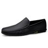 Scarpe Casual da Guida da Uomo di Marca di Lusso Comfort Mocassini da Uomo Piatti in Gomma Resistente all'Usura Scarpe da Uomo Moda in Vera Pelle Slip-On