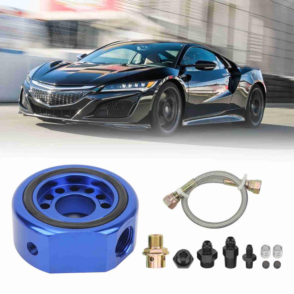 11Pcs VTEC Head Conversion Kit Oil Filter   Plate Adapter Aluminum Replacement for   LS B18 B20