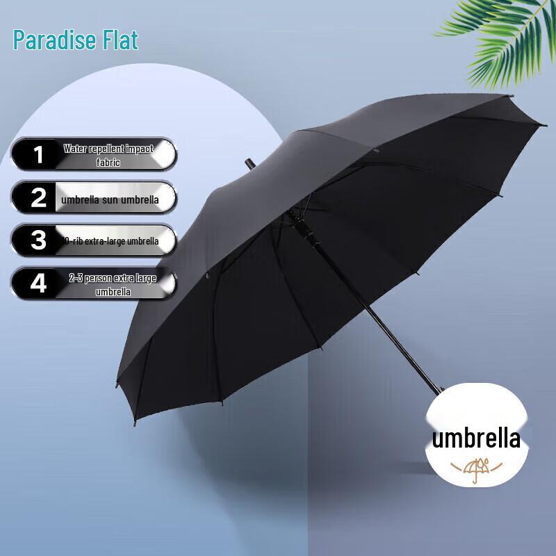 

Oversized Semi-Automatic Business Straight Umbrella