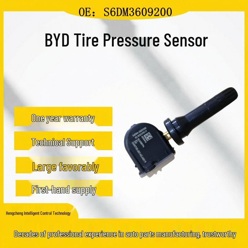 

The S6DM-3609200 is compatible with BYD car tire pressure monitoring sensors. Rubber
