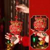Fu Word Spring Festival Pendant Wind Chimes New Year Decorations Fashion Good Luck Ornaments  Home