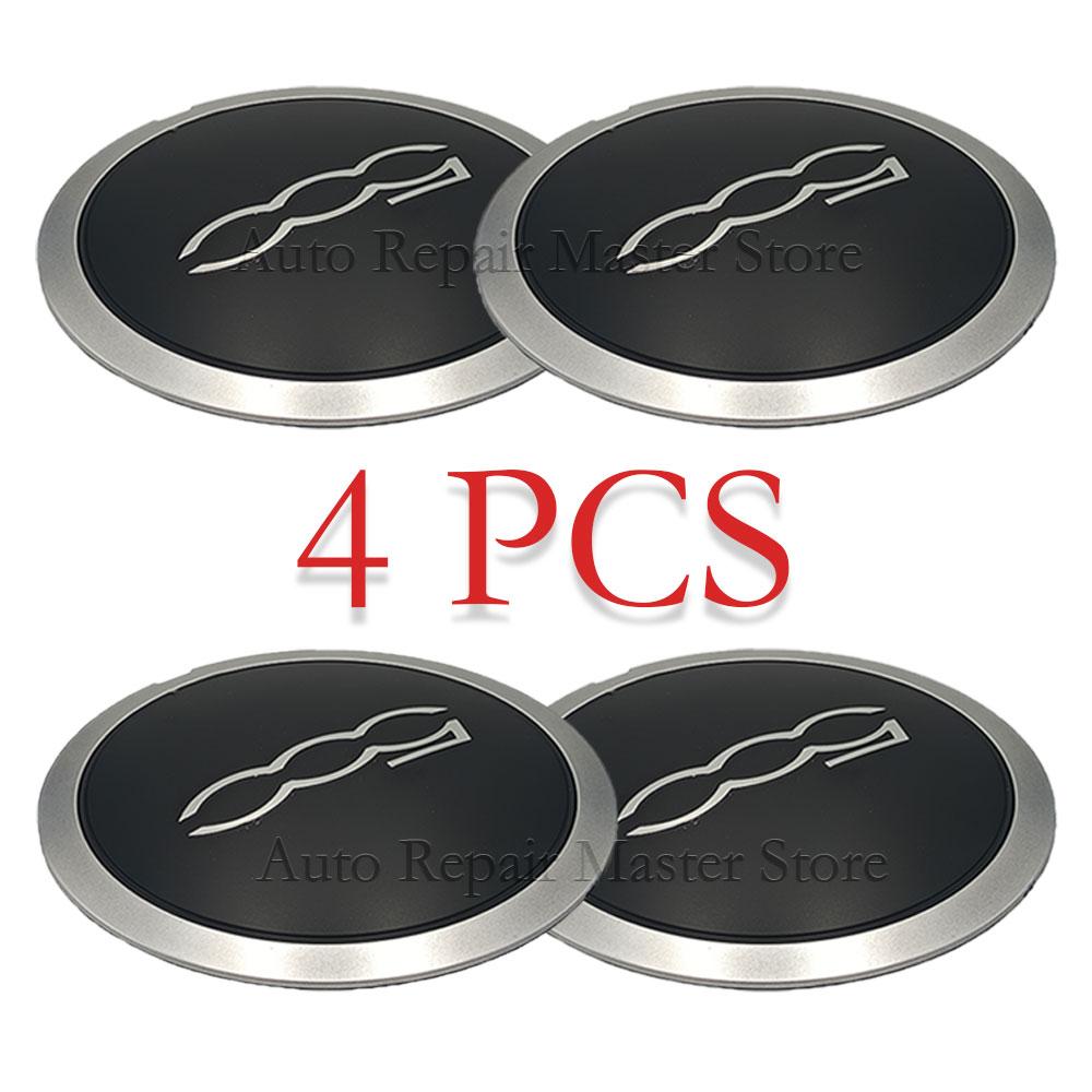 Car Hub Dust Cover Wheel Hub Cap Replacement Hubcap Wheels Centre 133mm For Fiat 500 51884863 68078419AC 68078421AC