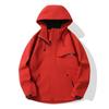Mens Womens 3-in-1 Waterproof Windproof Hiking Jacket With Removable Shell Gore-Tex Fabric All-Season Outdoor Parka