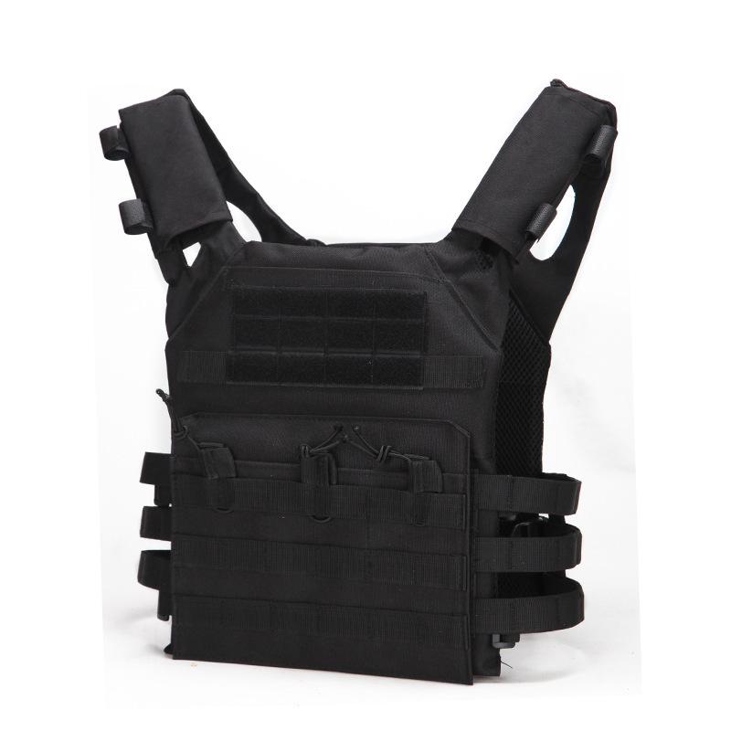 JPC Tactical Multifunctional Camouflage Weighted Vest - MOLLE Military Combat.