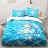 C-Cookie Run Kingdom Game Printed Bed Pillowcase and Duvet Cover Bedroom Home Decor Set Children's Room Bedding Set Luxury Gift