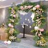 Retractable Wedding Backdrop & Poster Display Stand - Vertical & Thickened Design