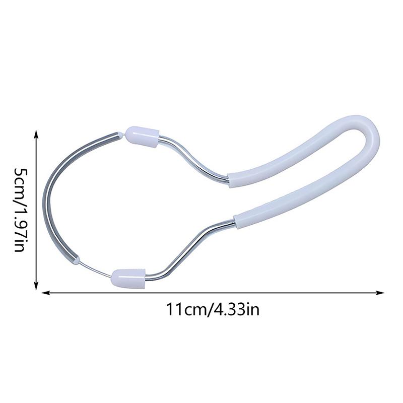 Portable Manual Hair Remover Lip Shaver Facial Cleaning Tool with Fat Roller Massager Women's Beauty Care Kit