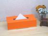 Tatsucraft tissue box case, available in orange or white. Stylish and cute, slim tissue cover for car use. Also available tissue box case, tissue