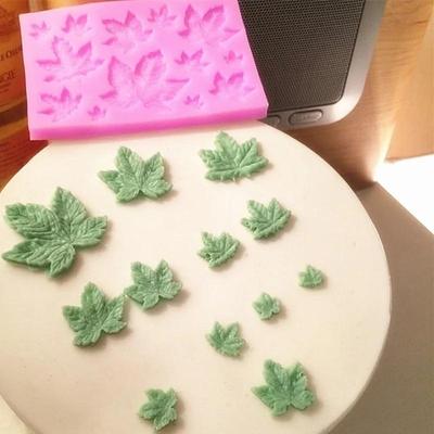 Stampi in Silicone Foglie d'Acero Stampo per Torta al Cioccolato Stampo per Decorare Fondant Biscotti Stampo da Forno