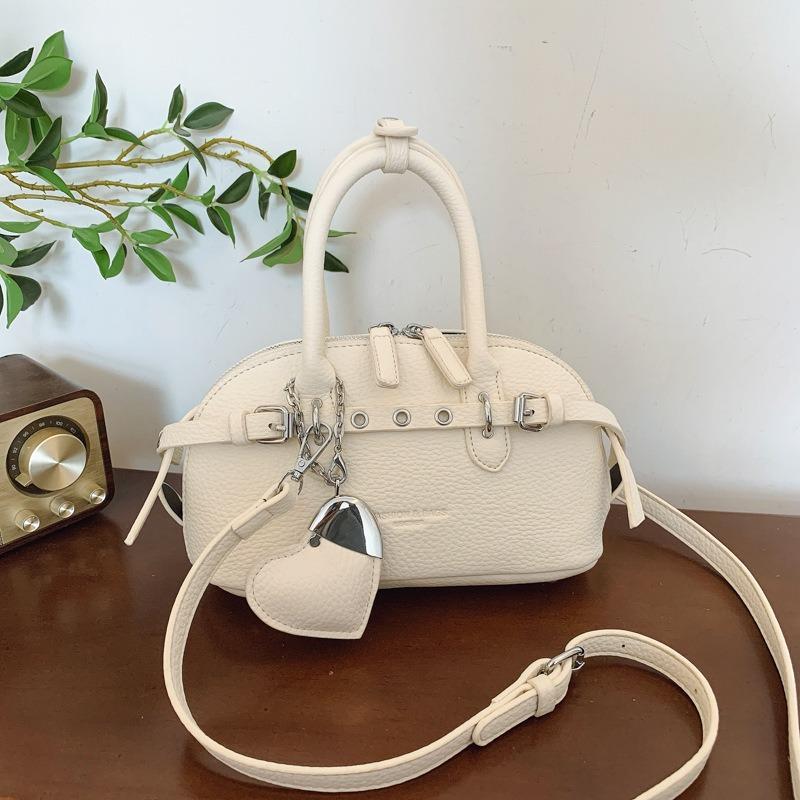 Hand Carrying High-end Shell Bag Women's Spring and Summer New Fashion Temperament Trend Single Shoulder Simple Messenger Bag