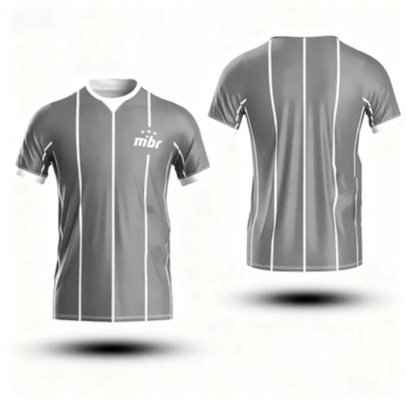 Summer Fashion Outdoor Breathable Uniform Custom Player T-shirt Breathable Sports Shirt Men's and Women's Street Top
