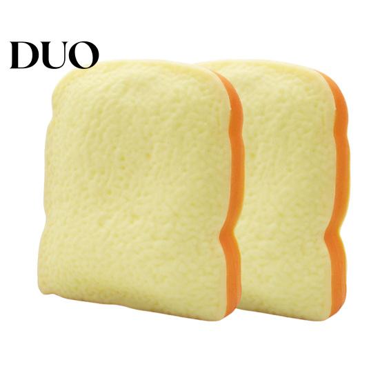 Portable Stress Toy 1/2Pcs Simulated Toast Relief Toy, Sliced Bread Squeeze Sensory Soft Stretchy Fake Food Fidget for Kids Teens Adults Hand