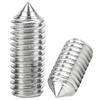 Stainless Steel Hex Socket Set Screw - Pointed Tip, M3 M4 M5 M6