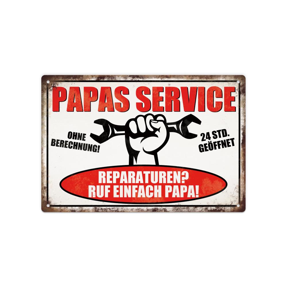 

Vintage Garage Metal Tin Sign - Call Dad for Repairs Wall Art, for Man Cave & Tools Room Decor, Easy Hang, 7.8x11.8 Inches 20x30cm（7.8x11.8inch）