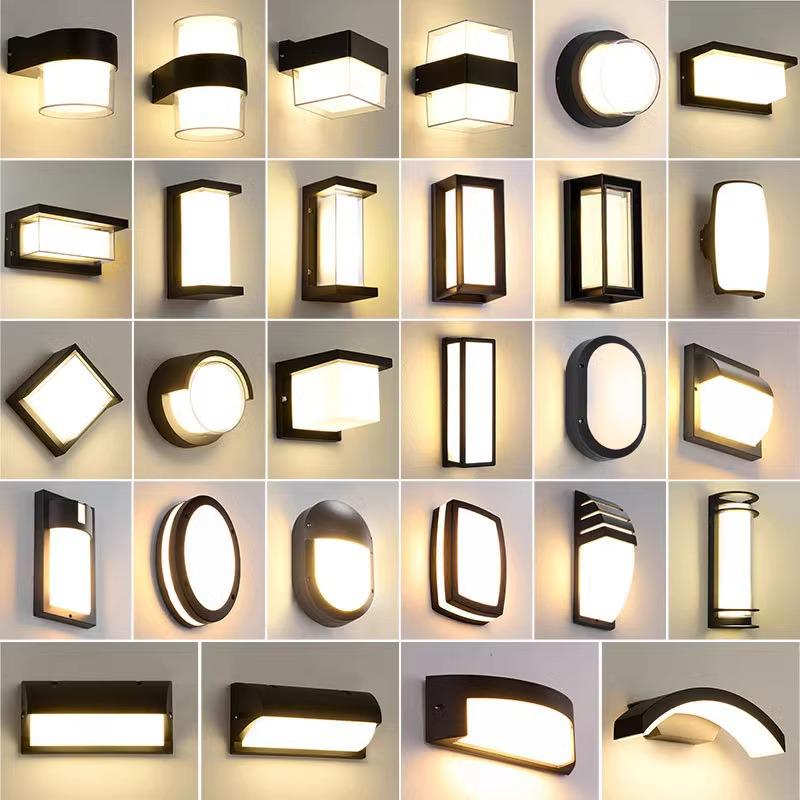 Waterproof LED Outdoor Wall Lamp for Garden, Courtyard, Villa, and Balcony