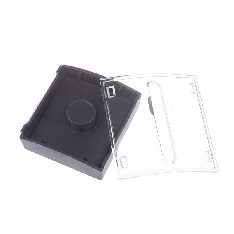 Uchwyt na notatki samoprzylepne Przezroczysty kolor akrylowy dozownik na notatki Uchwyt na notatki samoprzylepne Organizer na przybory biurowe do klasy