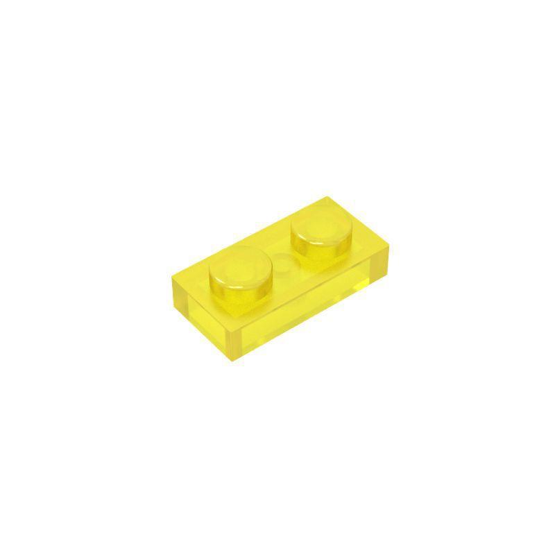 60pcs/lot 3023 DIY Blocks Building Bricks Thin 1X2 Educational Assemblage Construction Toys for Children Compatible With Brand