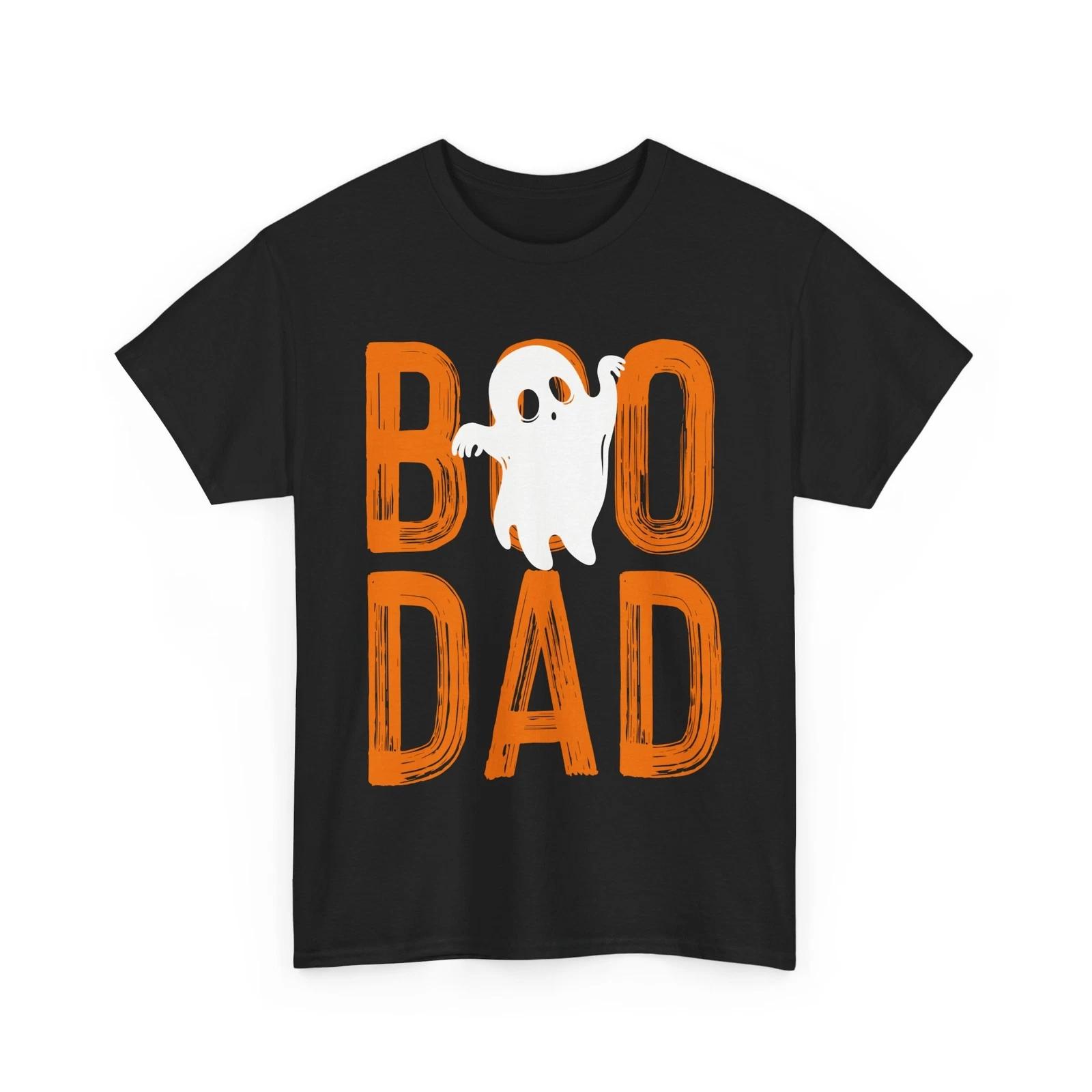 

Scary Ghost T-Shirt | Creepy Haunted House Tee | Boo dad funny halloween Shirt L