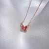 Butterfly Women's Necklace Simple Multi-Purpose Collarbone Chain for Girlfriend Jewelry Gift Wholesale