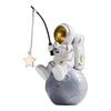 Astronaut Figurines Decor Shelf Character Spaceman Statue Outer Space Handmade Desktop Collectible