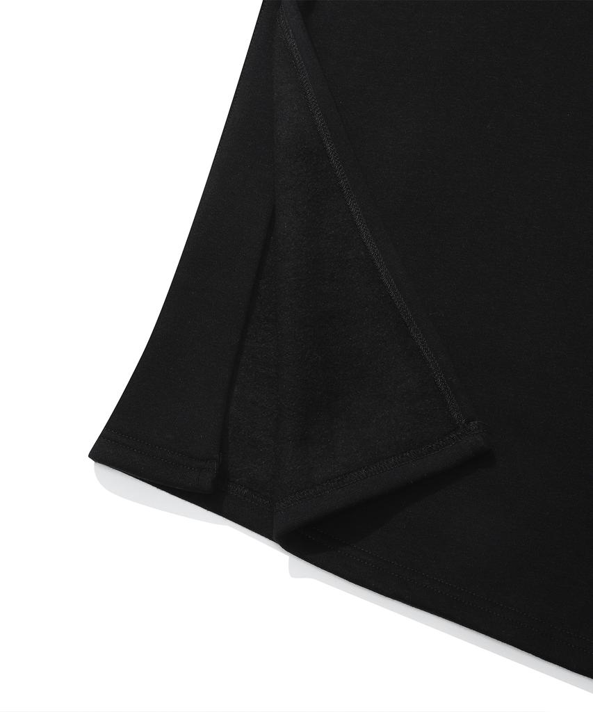 Columbia University 1754 Crown Fleece Long Skirt Black