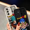 Case for Samsung Galaxy A56 A73 A21s A35 A52 A32 A36 A54 A25 A26 A24 A55 A22 Phone Cover Dragon Ball Anime Vegeta