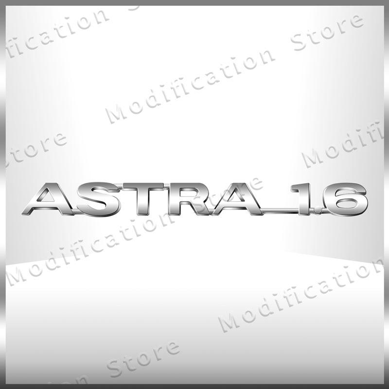 3D Metal Car Decor Rear Trunk Fender Side Emblem Sticker For Opel Zafira ASTRA 1.6 Logo Astra Antara H G Corsa Accessories