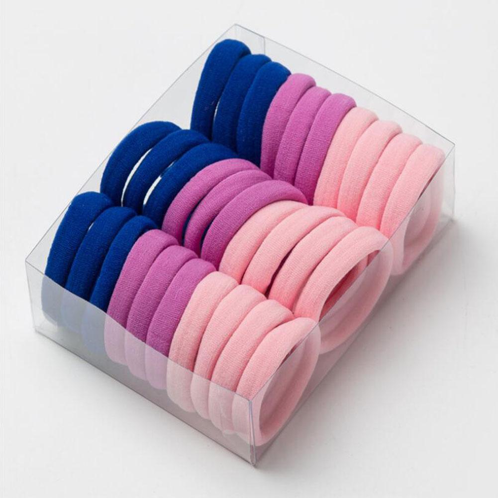 5/30PCS Women Girls Colorful High Elastic Hair Bands Ponytail Holder Rubber Band Scrunchie Headband Hair Ties Hair Accessories