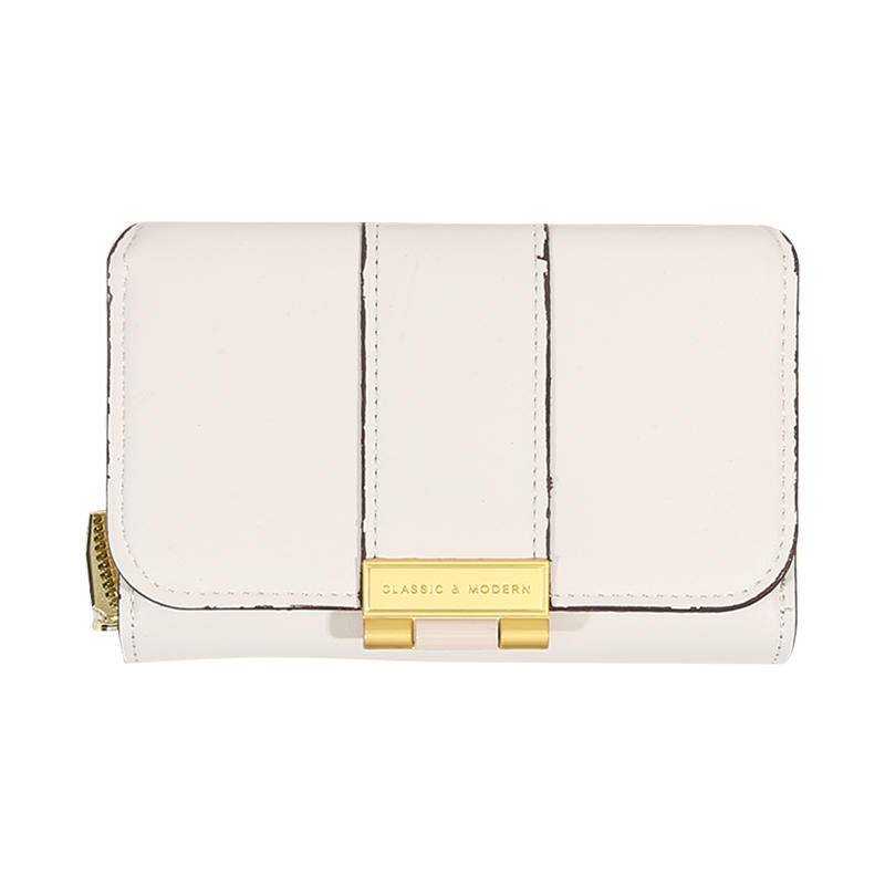 

Многофункциональный кошелек Модный Универсальный кошелек для монет Трехслойный держатель для карт Кошелек One Size бежевый