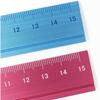 SLIP-ON Aluminum Ruler 15cm Black B-DAR-2802 with Cutter and 0cm Marking