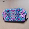 Neoprene Softball Storage Pouch, Portable Zipper Waterproof Bag for Baseball Tennis, Multi-purpose Makeup Bag & Outdoor Sports Organizer