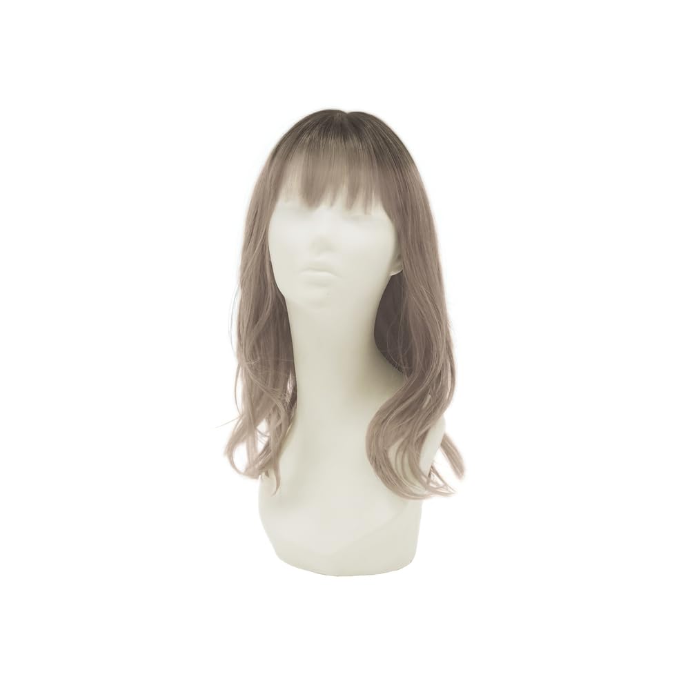 

Priscilla Hat Wig Fit Daisy Wave Midi BO-16 Wig TDMT/Heat Resistant Dusty Milk Tea