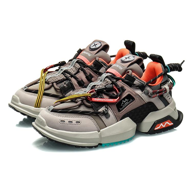 Li Ning Textile, Synthetic Leather Cushioning Slip Resistant Abrasion Resistant Height Increasing Low Top AGLQ138-2