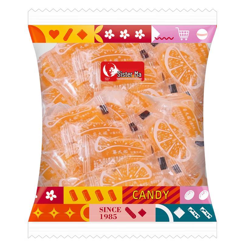 Ma Dajie Orange Slice Hard Candy