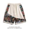 Summer Men Japanese Embroidery Shorts Men Casual Shorts Men Chinese Style Shorts Brand Beach Shorts Male Boardshort