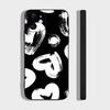 Full Screen Love Phone Case For IPhone 17 Air 16 15 14 13 Pro Max 11 12 Black Silicone Cover