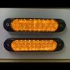 27 LEDs Trailer Side Marker Turn Signal Brake Light Truck Taillights Strobe Lamp