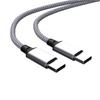 Type C To Type C Cable 60W Fast Charging Universal Extended Nylon Braided PD Data Cord for Xiaomi Samsung Huawei 1M 2M 3M 5M 8M