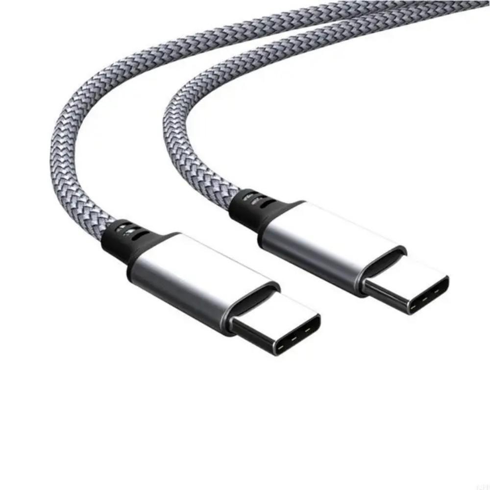 Type C To Type C Cable 60W Fast Charging Universal Extended Nylon Braided PD Data Cord for Xiaomi Samsung Huawei 1M 2M 3M 5M 8M