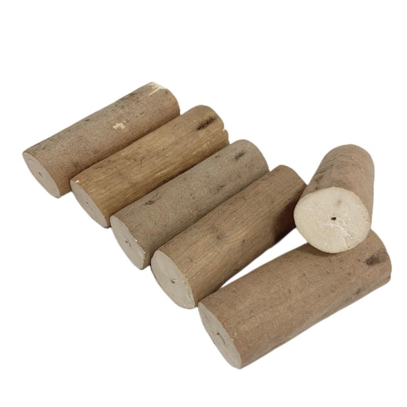 6Pcs Parrots Grinding Chew Toy Chew Training Supplies Natural Rods Molar Toy for Pet Bird Tearing Grinding Dropshiping