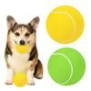 Bola de Tênis Squeaky para Cachorro Brinquedo de Morder para Cachorro Bola para Buscar Brinquedo Interativo de Treinamento para Cachorro para Brincadeiras de Buscar e Pegar ao Ar Livre