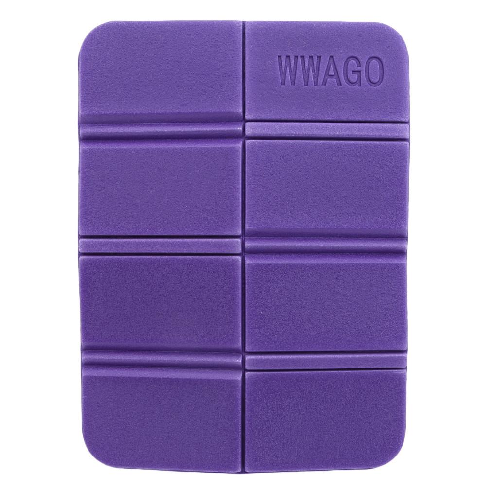 

Soft Waterproof Dual Camping Hiking Picnic Portable Cushion Seat Pad Outdoor Folding Camping Moistureproof Cushion Mattress Pad фіолетовий