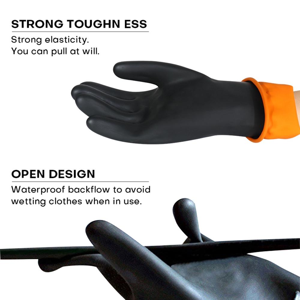 Protection for Home Yard Industrial Work Gloves Cleaning Tool Safety Supplies Chemical Gloves