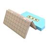 Standard Thickness Folded Shogi Board Set with Handy Wooden Pieces! Shogi Set Shin Katsura No. 6 Folded Shogi Board Set (wooden Shogi Pieces Made of